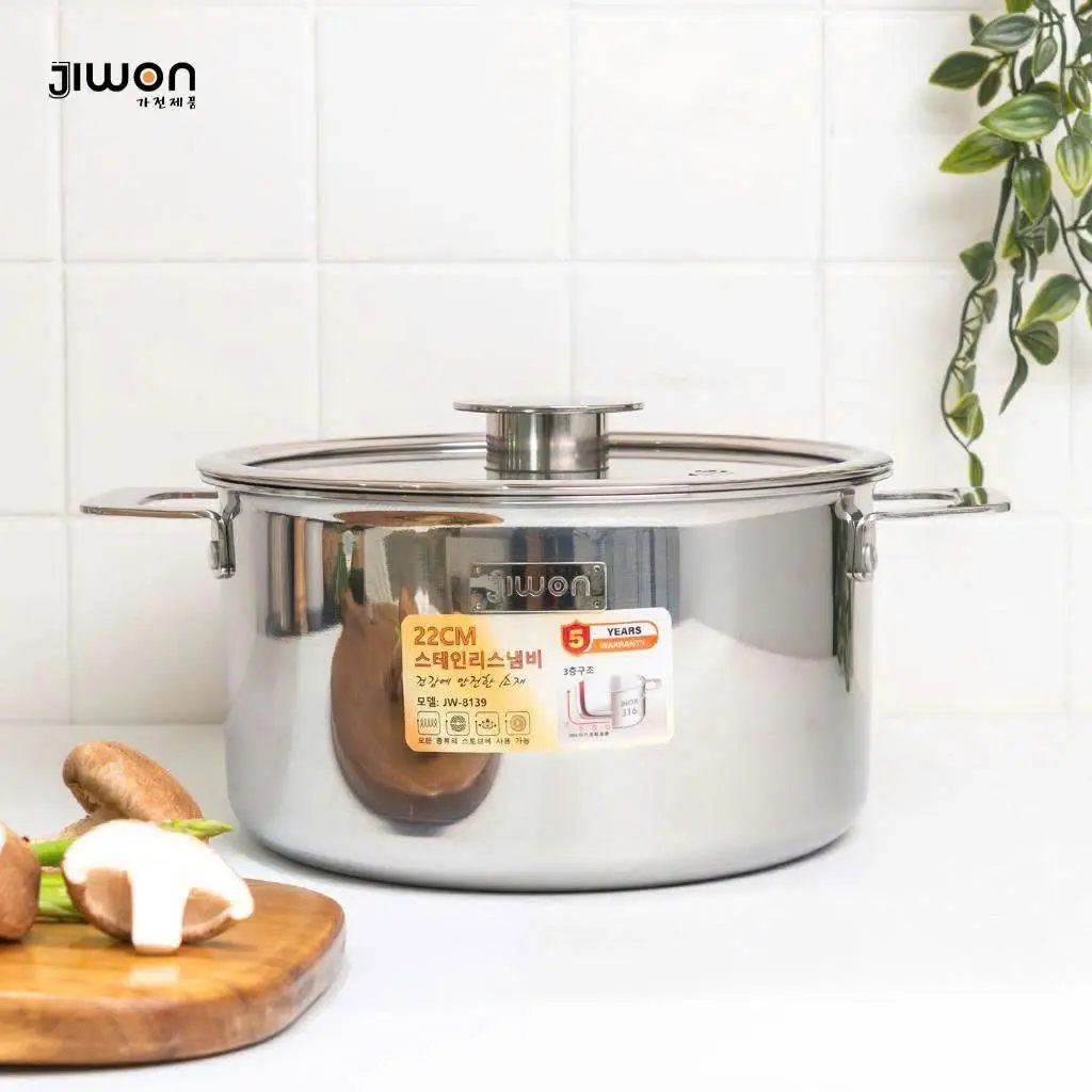 Nồi inox LUMI JIWON JW-8136 size 22cm