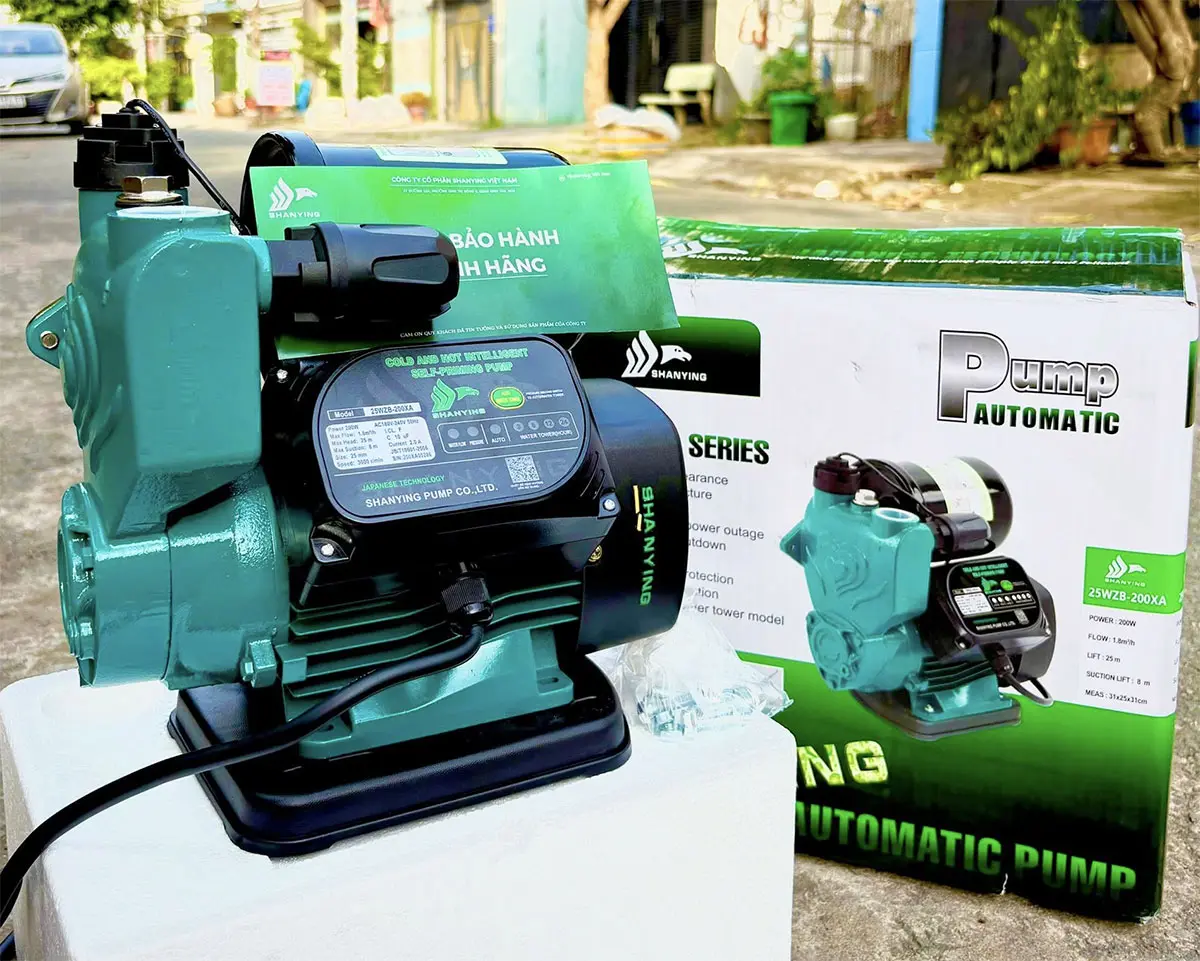 Có nên sử dụng máy bơm Shanying?