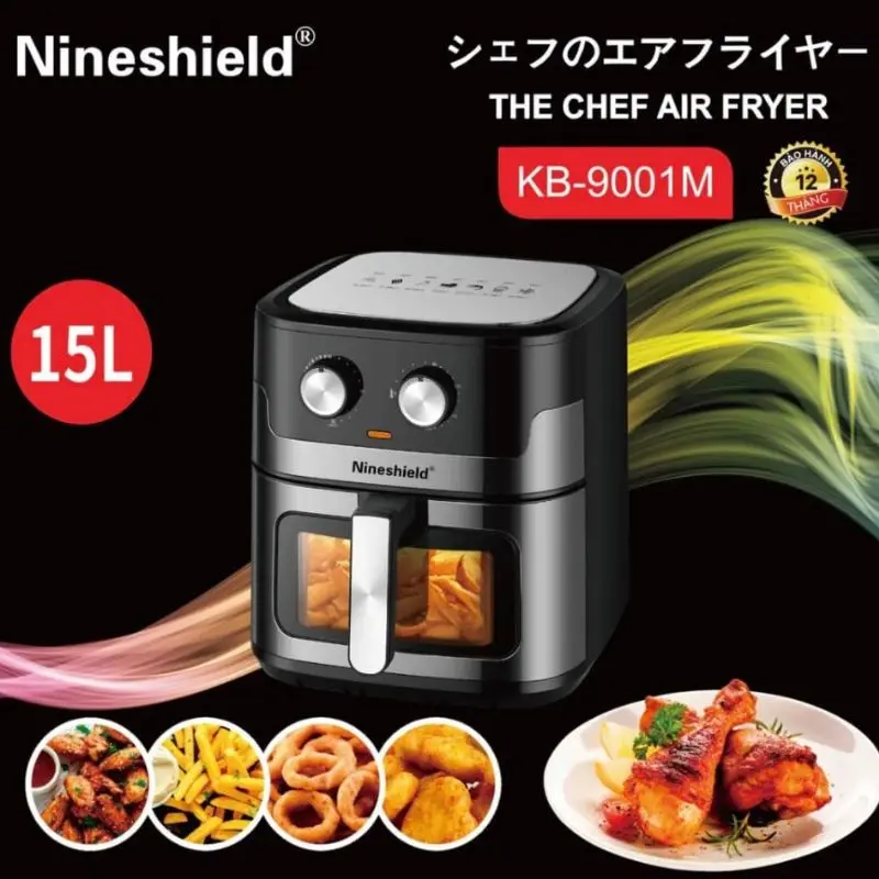 KB-9001M-2 - Nồi chiên không dầu điện tử