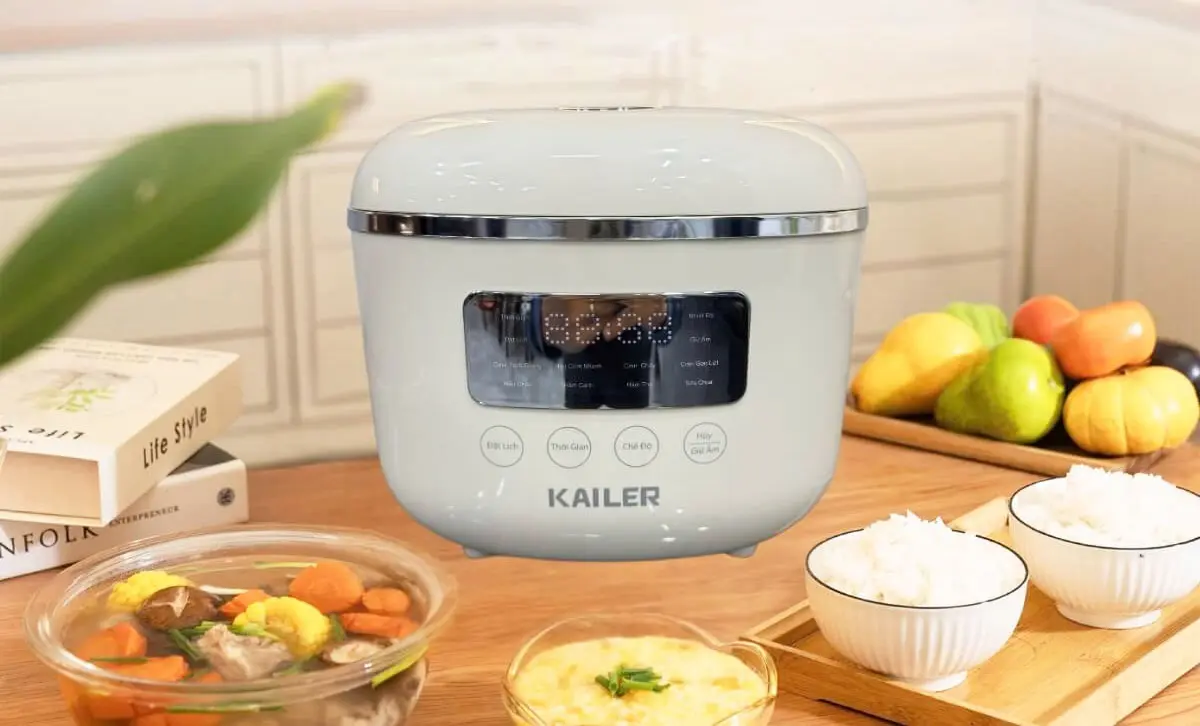 Các ưu điểm của nồi cơm điện Kailer